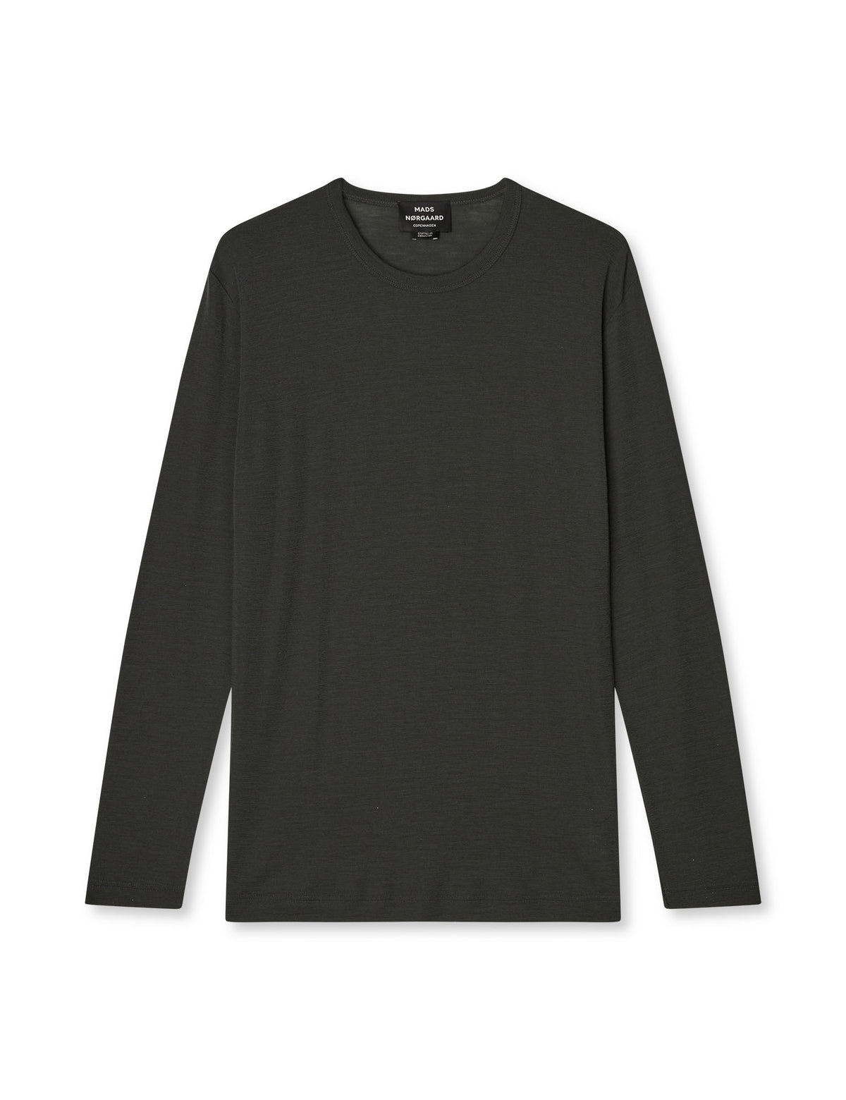 Fine Wool Solid Tobias Knit, Phantom