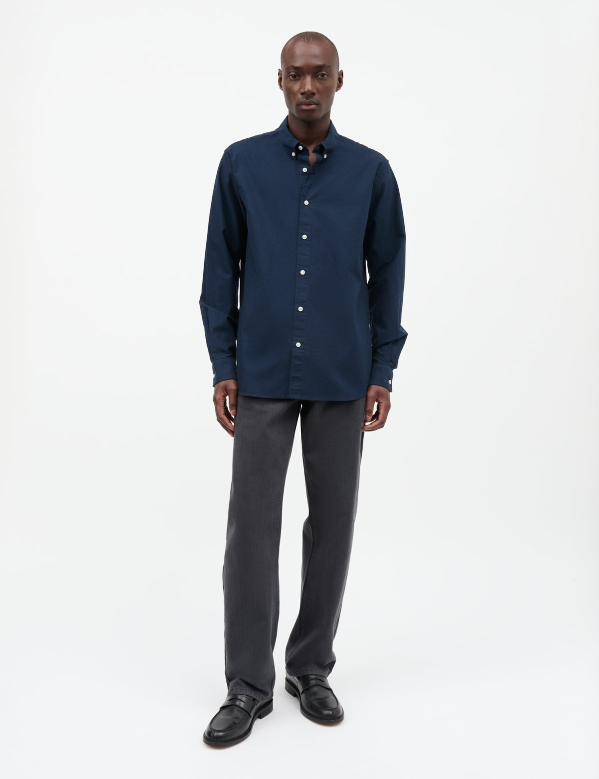 Washed Oxford Sune Shirt, Sky Captain