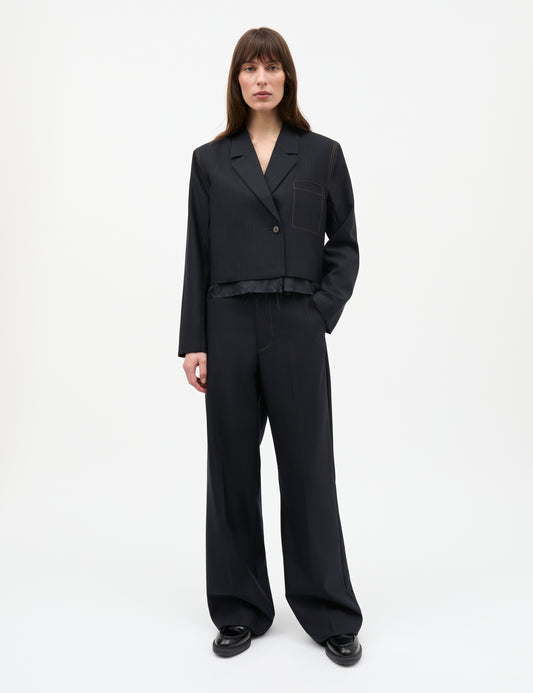 Midnight Pin Carin Blazer, Dark Navy