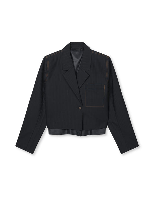 Midnight Pin Carin Blazer, Dark Navy