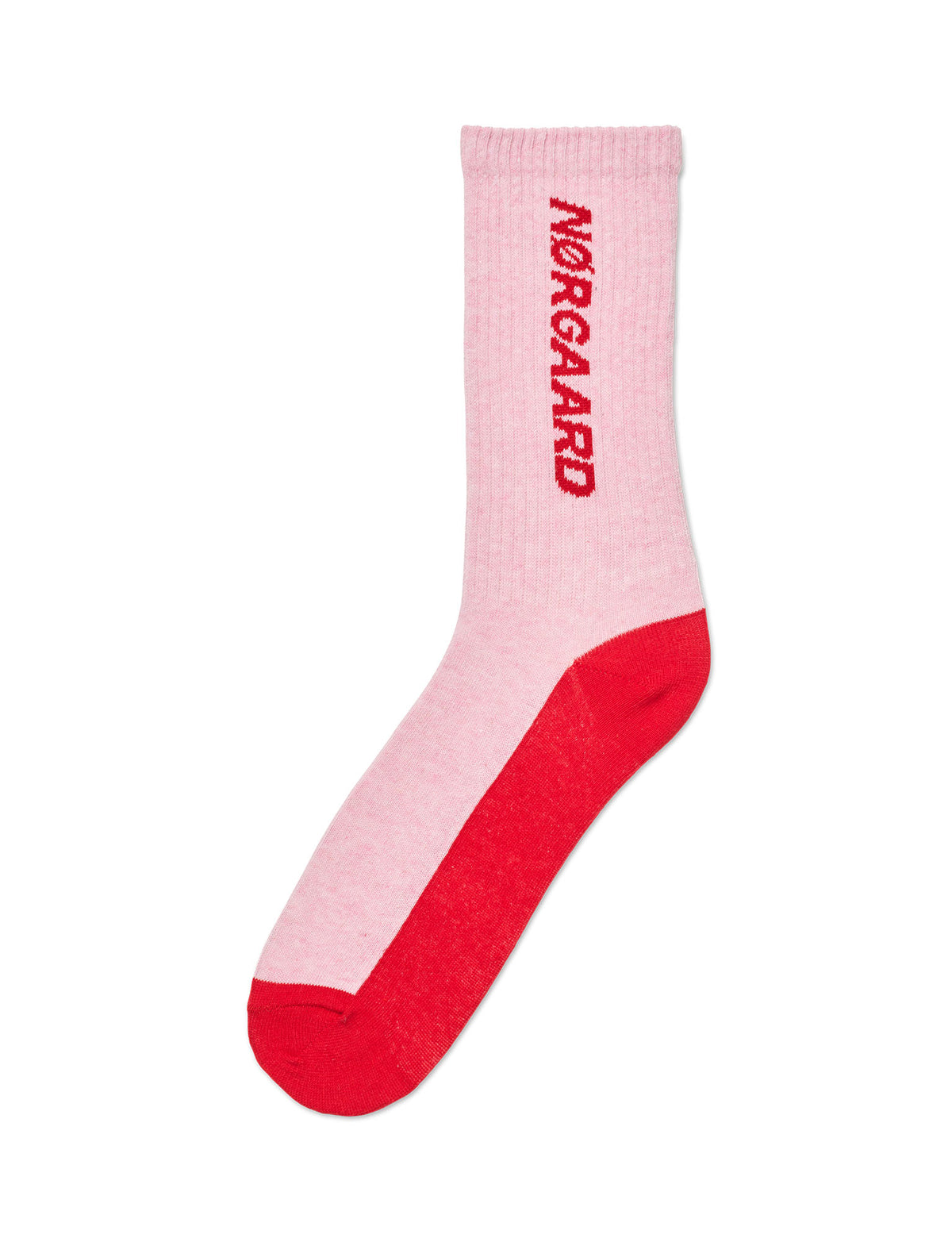 Logo Stepper Single Sock, Fairy Tale Pink