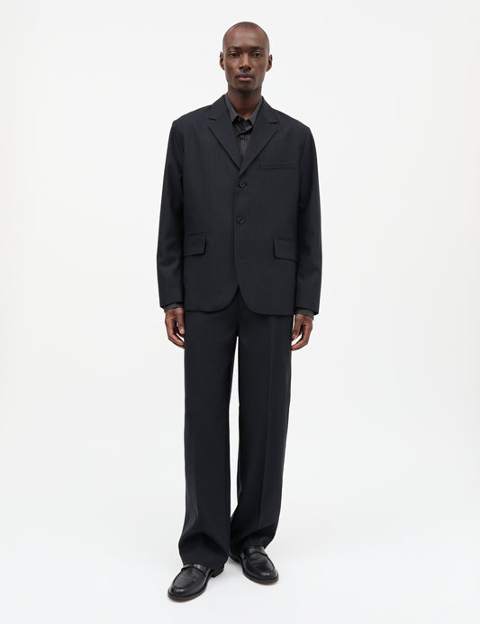 Midnight Pin Louis Dress Blazer, Dark Navy