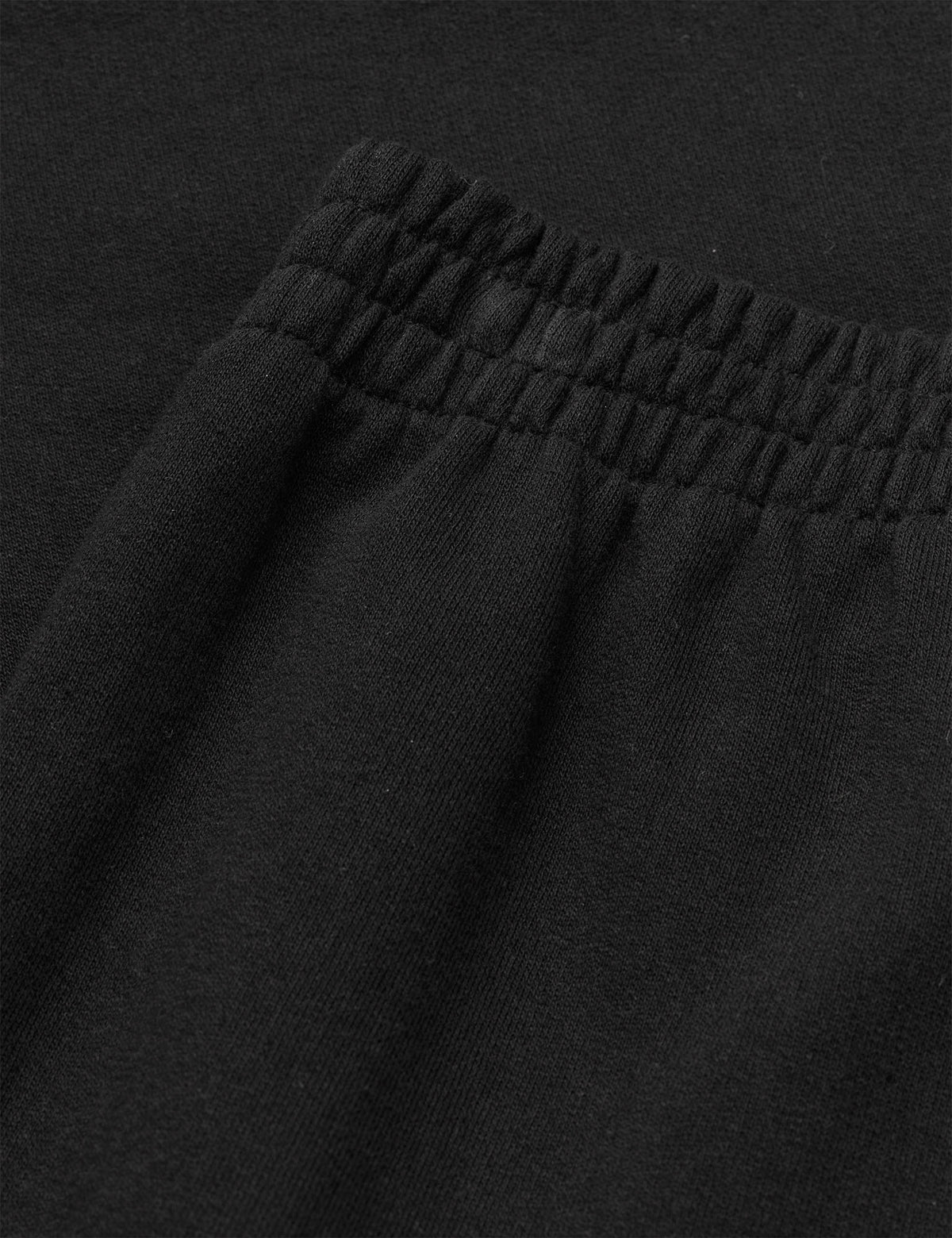 Cotton Light Sweatpants, Black