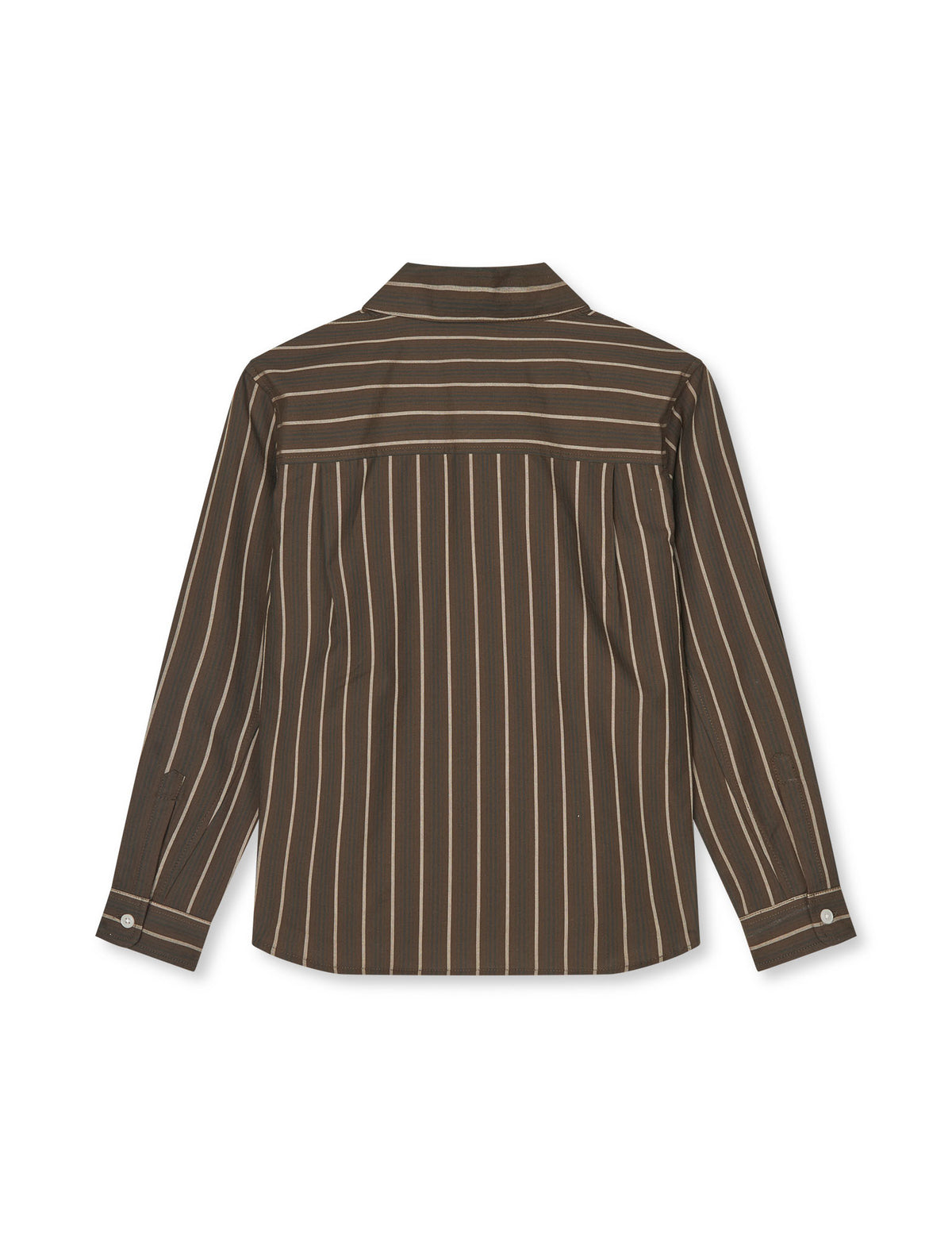 Oxford Svante Stripe Shirt, Turkish Coffee/Sky Captain