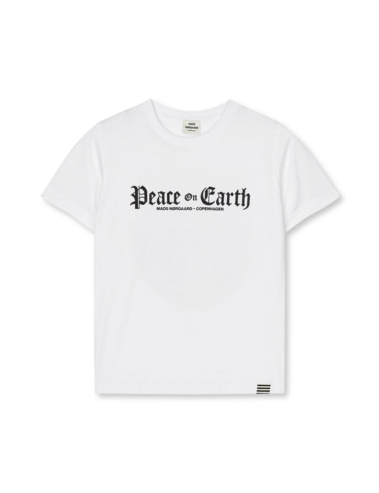 Printed Tee Thorlino Peace Tee, White