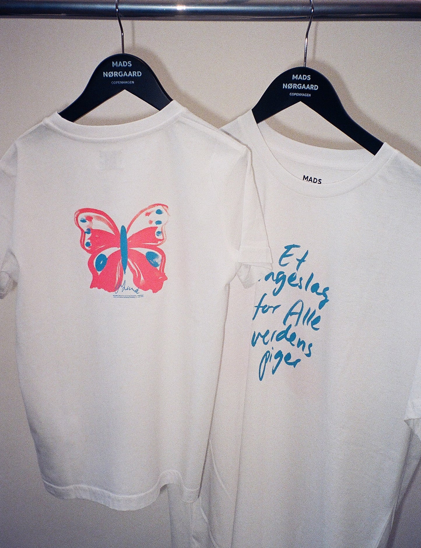 Fine Jersey Oh Land Thorlino Tee, White