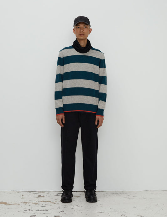 Eco Wool Svend Knit,  Magical Forest Stripe
