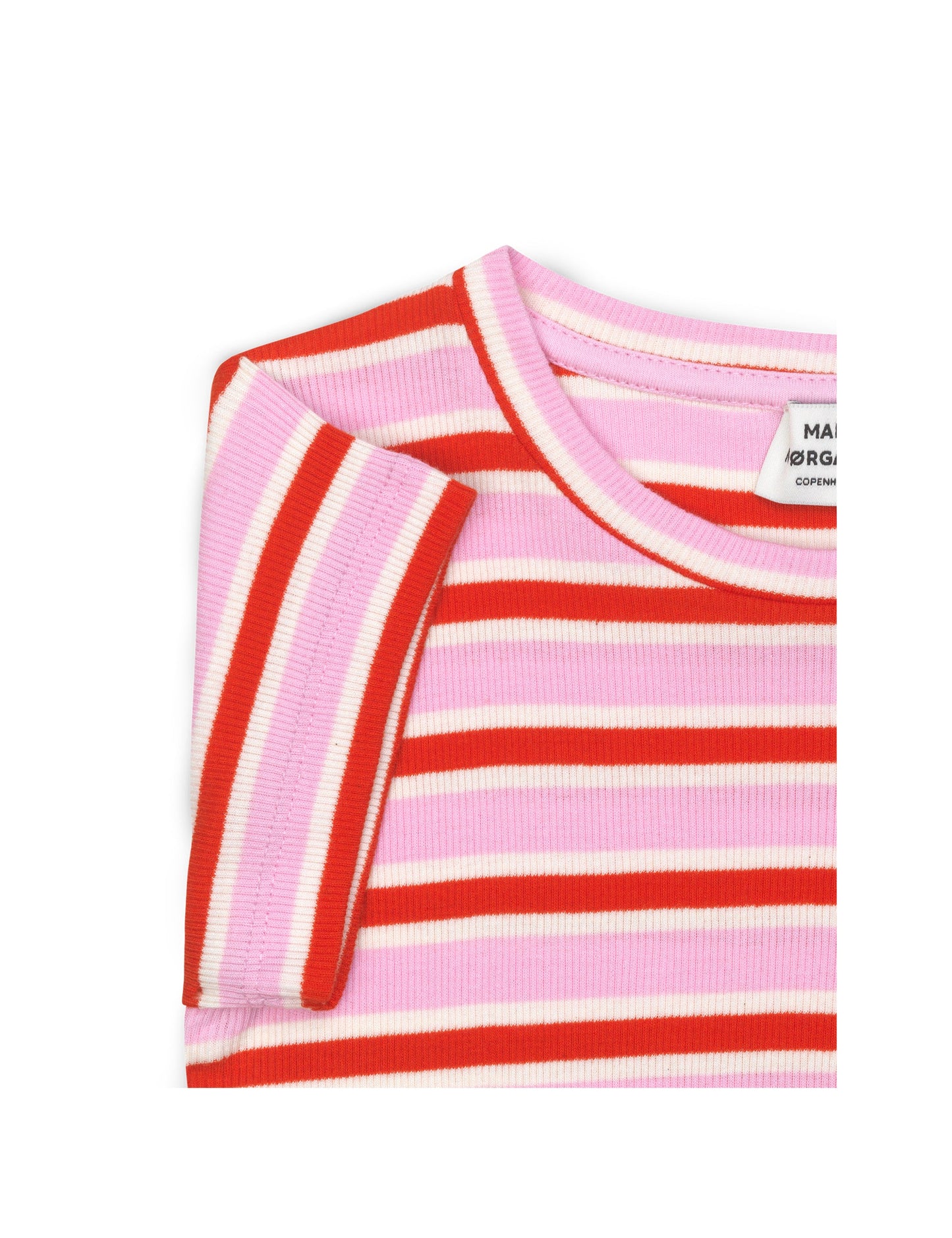 2X2 Soft Stripe Tuvina,  Multi Pink